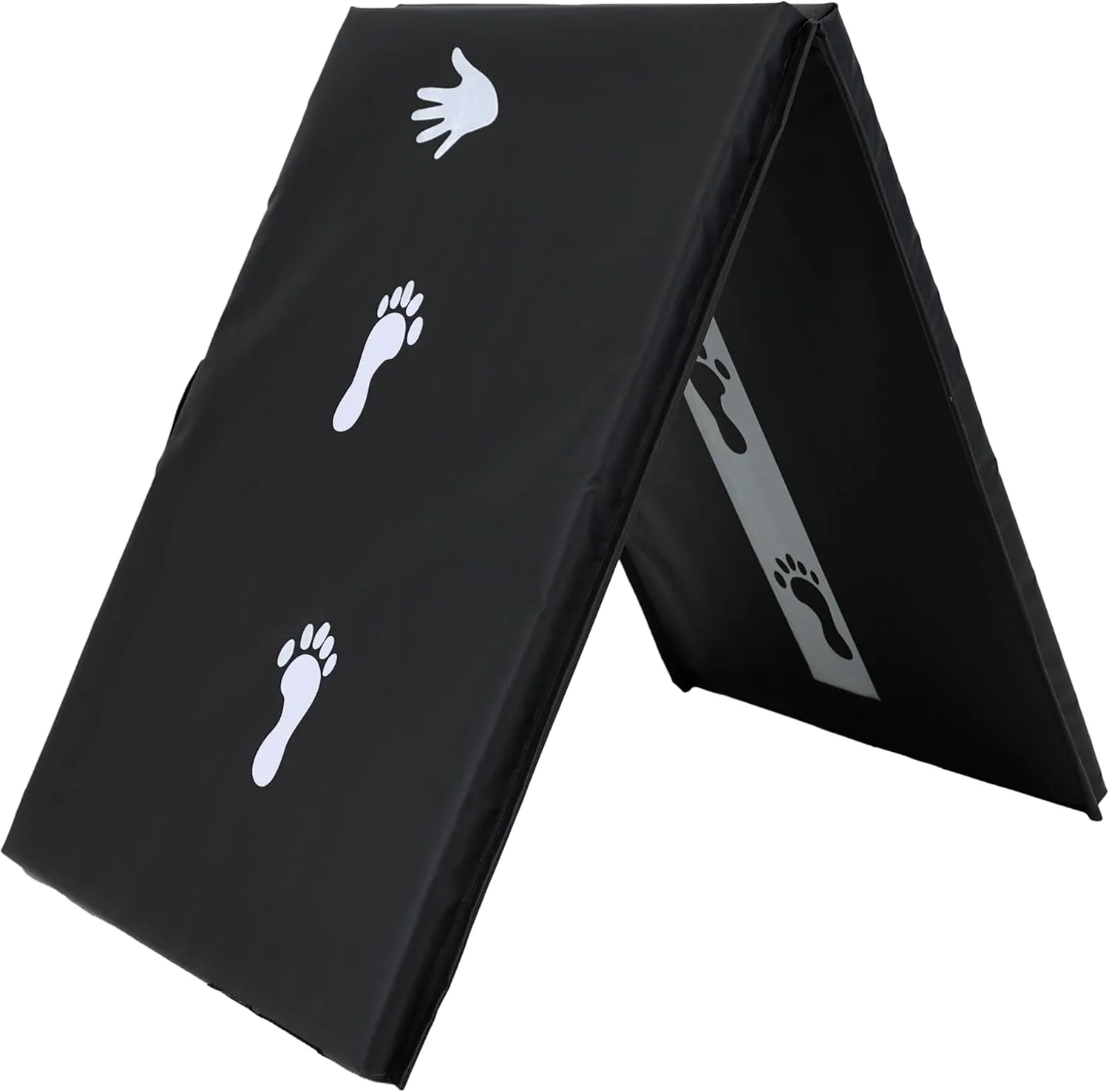 Z Athletic Kids Balance Beam and Cartwheel Trainer Folding Mat for Gymnastics and Tumbling