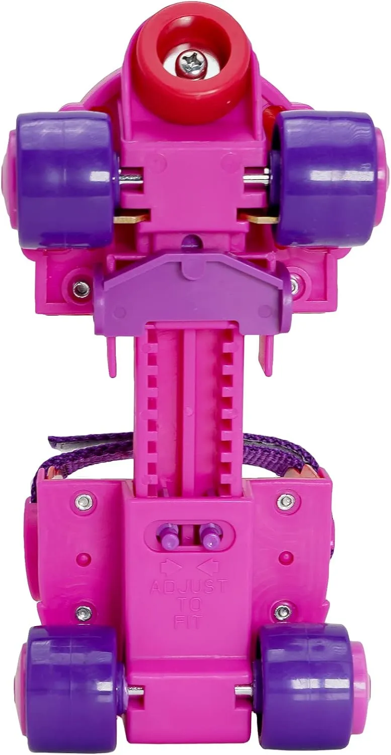 Zippy Adjustable Toddler and Children’s Starter Roller Skates | Safe and Comfortable | Sizes Adjust J7 to Youth 1