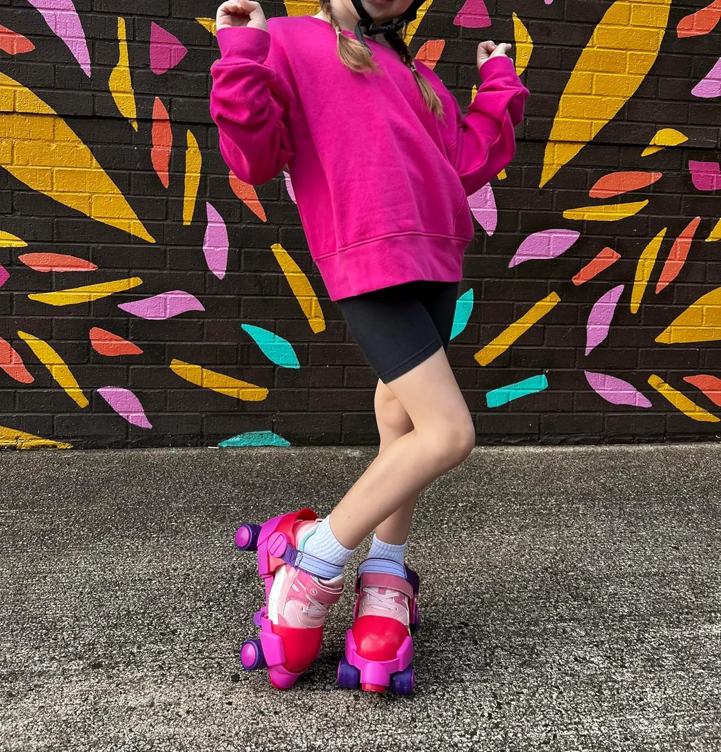 Zippy Adjustable Toddler and Children’s Starter Roller Skates | Safe and Comfortable | Sizes Adjust J7 to Youth 1