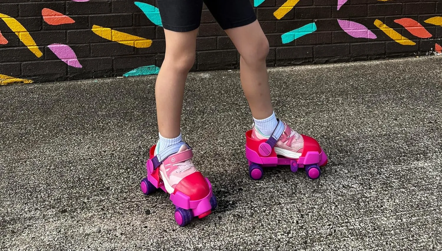 Zippy Adjustable Toddler and Children’s Starter Roller Skates | Safe and Comfortable | Sizes Adjust J7 to Youth 1