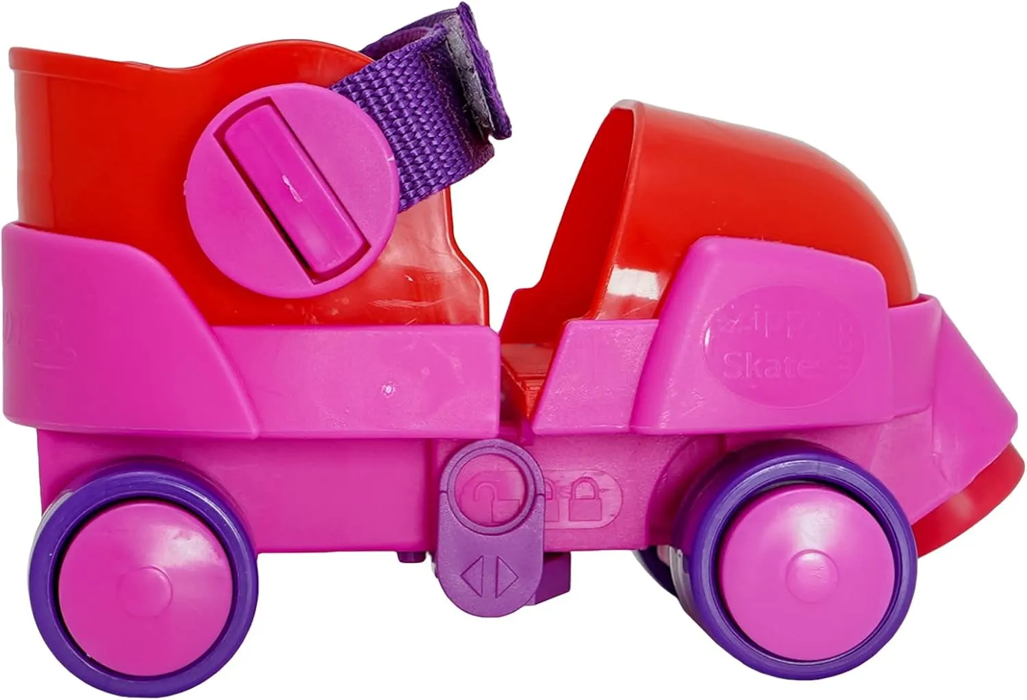 Zippy Adjustable Toddler and Children’s Starter Roller Skates | Safe and Comfortable | Sizes Adjust J7 to Youth 1